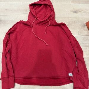 Abercrombie & Fitch Vibrant Red Pullover